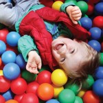 Kids help soft play places to stay in business by having a lot of fun there.